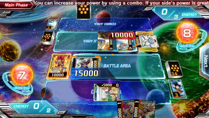 Dragon Ball Super Card Game Tutorial android App screenshot 9