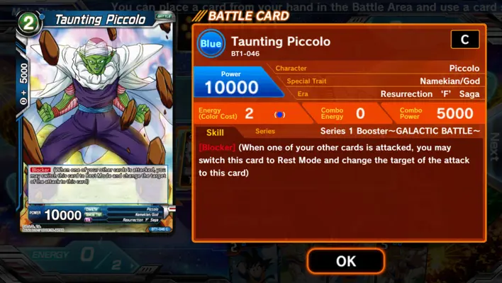 Dragon Ball Super Card Game Tutorial android App screenshot 2