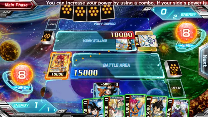 Dragon Ball Super Card Game Tutorial android App screenshot 3